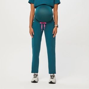 BNWT Figs Maternity Yola Caribbean Blue XS Tall